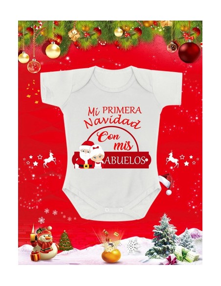 914627-MLA48208837923_112021,Body De Bebe  - 1° Navidad - Papa Noel - Regalo - Familia