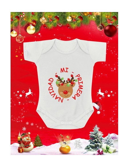 792448-MLA48208859813_112021,Body De Bebe  - 1° Navidad - Papa Noel - Regalo - Familia