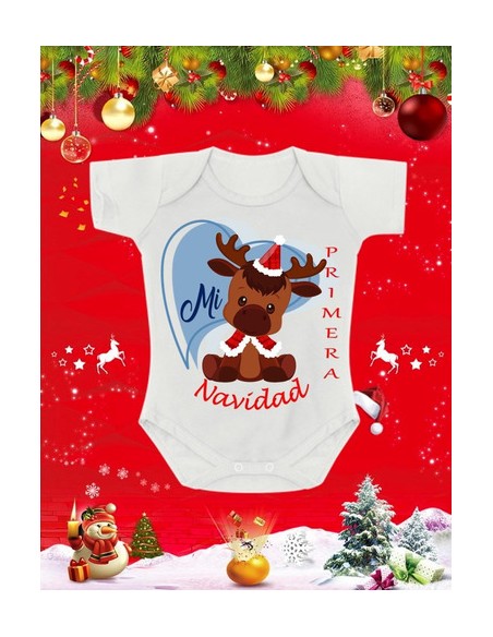 985840-MLA48209067015_112021,Body De Bebe  - 1° Navidad - Papa Noel - Regalo - Familia