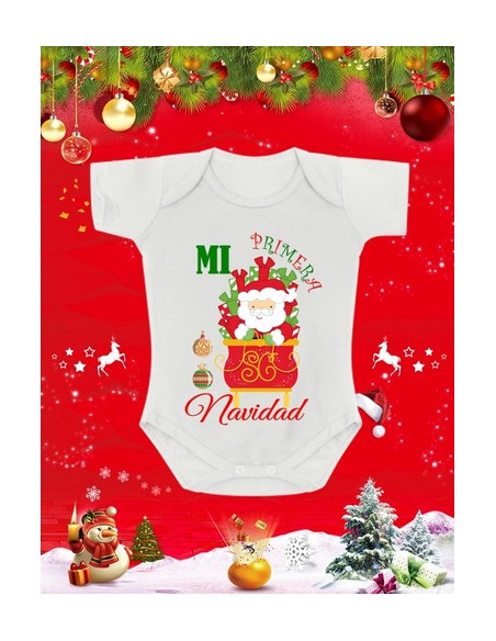 810046-MLA48208891597_112021,Body De Bebe  - 1° Navidad - Papa Noel - Regalo - Familia