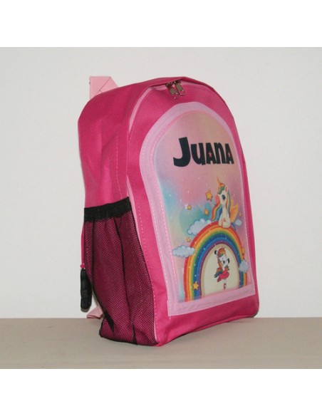 986093-MLA49431271616_032022,Mochila De Jardin - Personalizada - Unicornios - Infantil