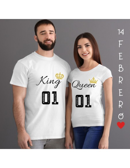 876378-MLA48009402534_102021,Combo 2 Remeras - San Valentin -día De Los Enamorados - Amor