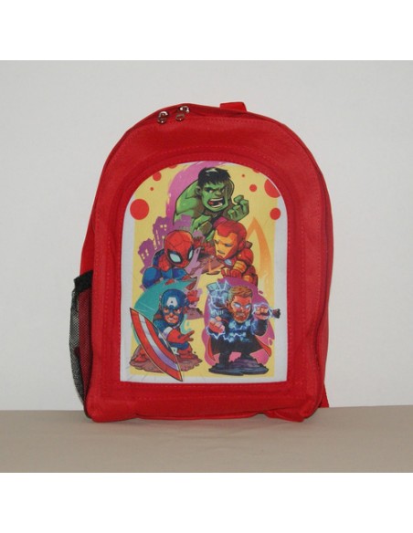 682209-MLA48772824354_012022,Mochila De Jardin - Personalizada - Superheroes- Infantil - 