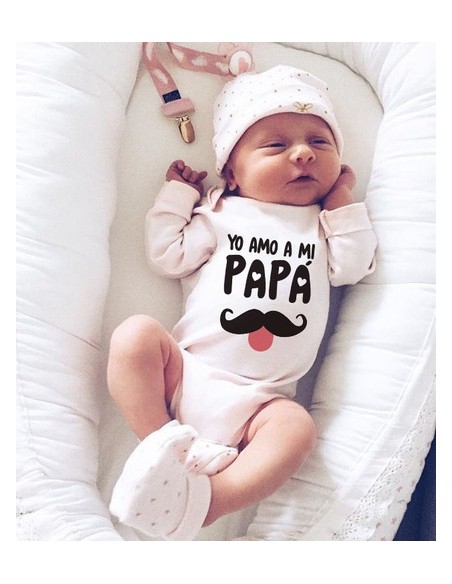 681956-MLA48062570884_102021,Body De Bebe-día Del Padre - 1°día Del Padre - Frases Lindas