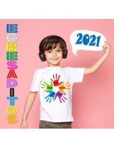 667415-MLA48022904771_102021,Remera Egresaditos - Jardín - Nos Vamos A Primero - Infantil