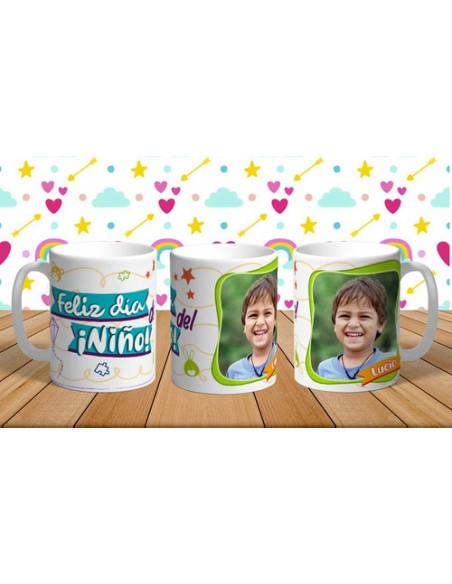 733823-MLA48008114898_102021,Taza Personalizada - Con Fotos -plastica E Irrompible-chicos