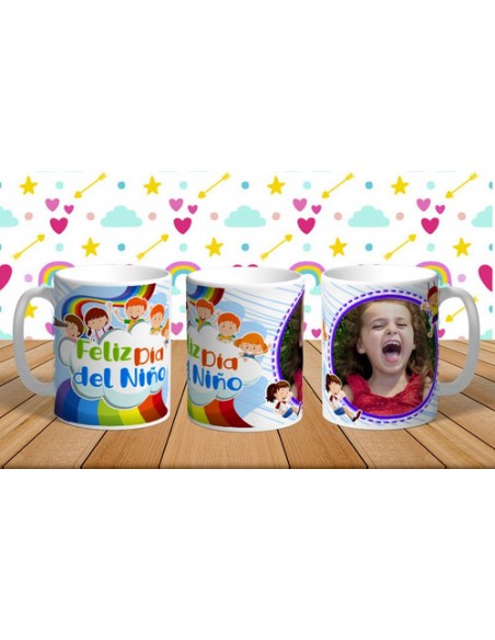811577-MLA48008126822_102021,Taza Personalizada - Con Fotos -plastica E Irrompible-chicos