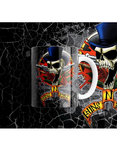 860764-MLA49793879687_042022,Taza Personalizada - Rock - Guns N´ Roses - Heavy Metal - Ce