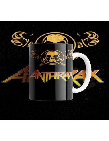 638886-MLA49793881240_042022,Taza Personalizada - Rock - Anthrax - Heavy Metal - Ceramica