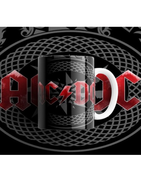 945434-MLA49793858355_042022,Taza Personalizada - Rock - Acdc - Heavy Metal - Ceramica