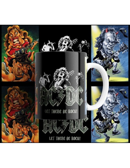 987405-MLA49793810837_042022,Taza Personalizada - Rock - Acdc - Heavy Metal - Ceramica