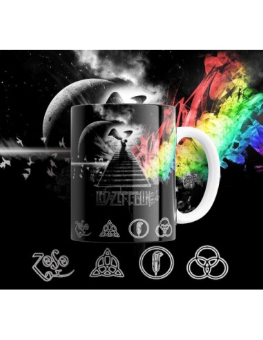 986997-MLA49793936587_042022,Taza Personalizada - Rock - Led Zeppelin - Heavy Metal - Cer