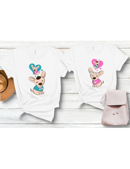 812238-MLA48009423442_102021,Combo 2 Remeras - San Valentin -día De Los Enamorados - Amor