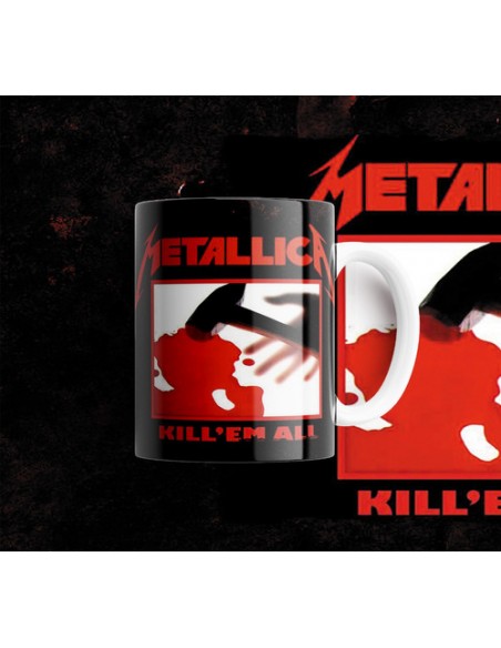 771899-MLA49793979310_042022,Taza Personalizada - Rock - Metallica - Heavy Metal - Cerami