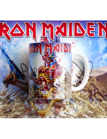 877189-MLA49793885708_042022,Taza Personalizada - Rock - Iron Maraiden - Heavy Metal - Ce