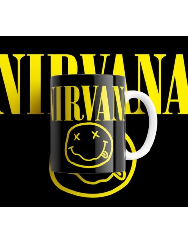 982183-MLA49793993402_042022,Taza Personalizada - Rock - Nirvana - Heavy Metal - Ceramica