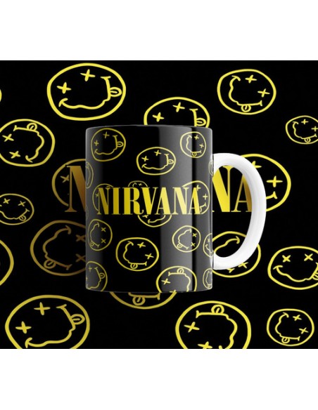 649148-MLA49794032111_042022,Taza Personalizada - Rock - Nirvana - Heavy Metal - Ceramica