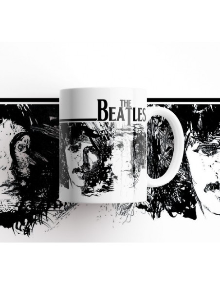 617065-MLA49794113419_042022,Taza Personalizada - Rock - The Beatles - Heavy Metal - Cera