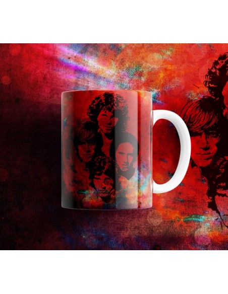 959457-MLA49794119715_042022,Taza Personalizada - Rock - The Doors - Heavy Metal - Cerami