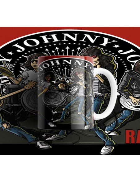 800427-MLA49793994858_042022,Taza Personalizada - Rock - Ramones - Heavy Metal - Ceramica