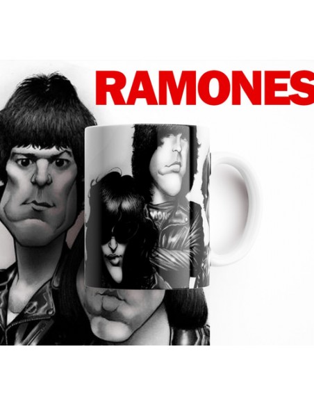 638665-MLA49794039544_042022,Taza Personalizada - Rock - Ramones - Heavy Metal - Ceramica