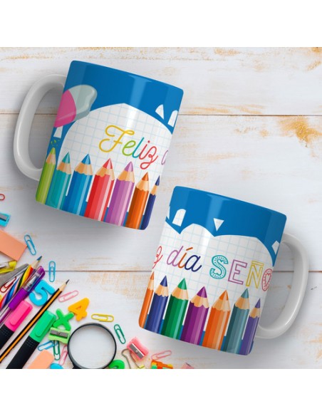 953519-MLA48008213350_102021,Taza Personalizada - Día Del Maestro - Profesor - Cerámica
