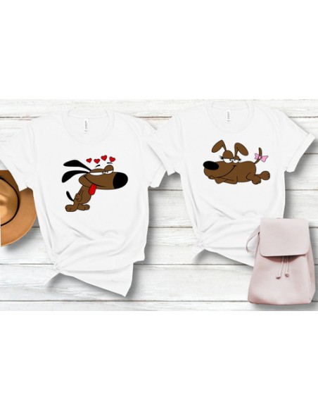 959142-MLA48009507487_102021,Combo 2 Remeras - San Valentin -día De Los Enamorados - Amor