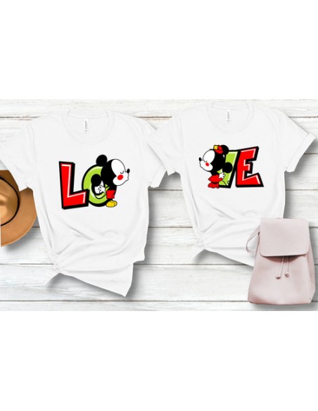 779614-MLA48009483584_102021,Combo 2 Remeras - San Valentin -día De Los Enamorados - Amor