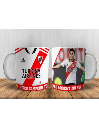 632287-MLA48352442682_112021,Taza Personalizada - River Campeon 2021 - Gallardo - Copa