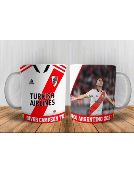 892830-MLA48352445697_112021,Taza Personalizada - River Campeon 2021 - Gallardo - Copa