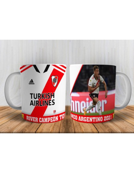 959573-MLA48352431770_112021,Taza Personalizada - River Campeon 2021 - Gallardo - Copa
