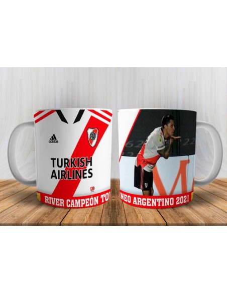 702249-MLA48352506108_112021,Taza Personalizada - River Campeon 2021 - Gallardo - Copa