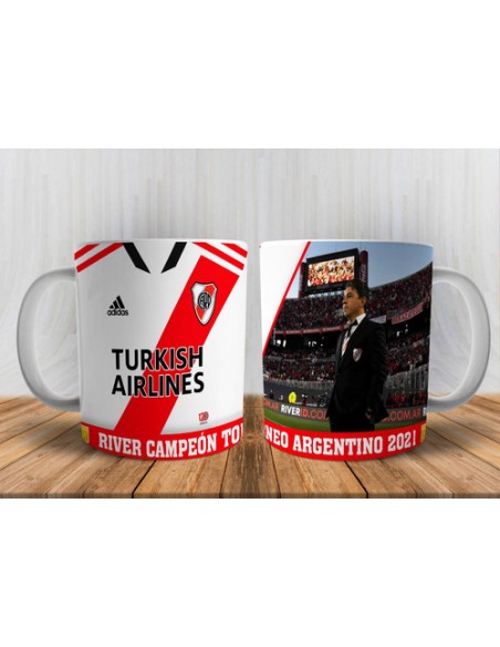 834222-MLA48352506109_112021,Taza Personalizada - River Campeon 2021 - Gallardo - Copa