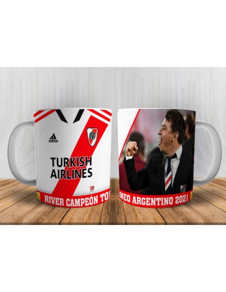 937777-MLA48352519030_112021,Taza Personalizada - River Campeon 2021 - Gallardo - Copa