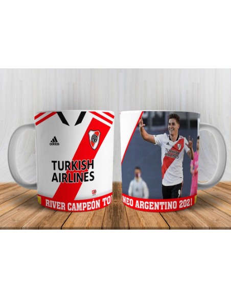714069-MLA48352470424_112021,Taza Personalizada - River Campeon 2021 - Gallardo - Copa