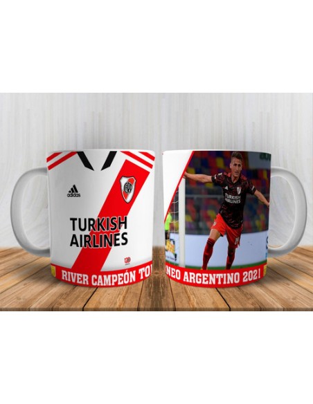 835813-MLA48352434767_112021,Taza Personalizada - River Campeon 2021 - Gallardo - Copa