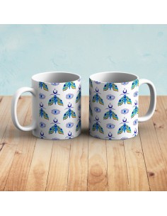 740485-MLA48062724508_102021,Taza Personalizada -amuletos De La Suerte -cerámica - Lindos