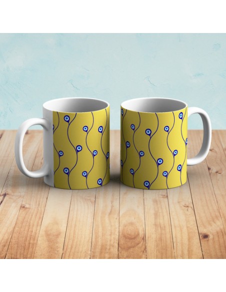 956676-MLA48062770065_102021,Taza Personalizada -amuletos De La Suerte -cerámica - Lindos