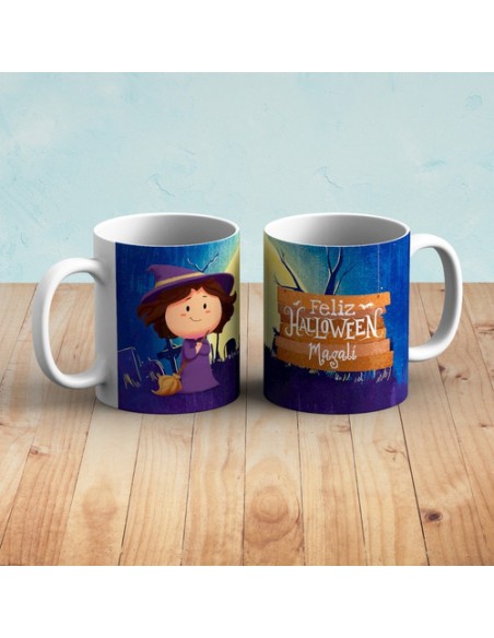 680916-MLA48022154512_102021,Taza Personalizada - Halloween - Chicos - Terror - Festejo