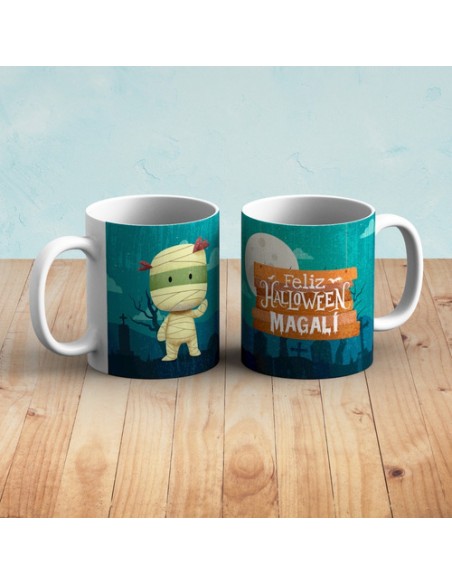 970782-MLA48022278047_102021,Taza Personalizada - Halloween - Chicos - Terror - Festejo