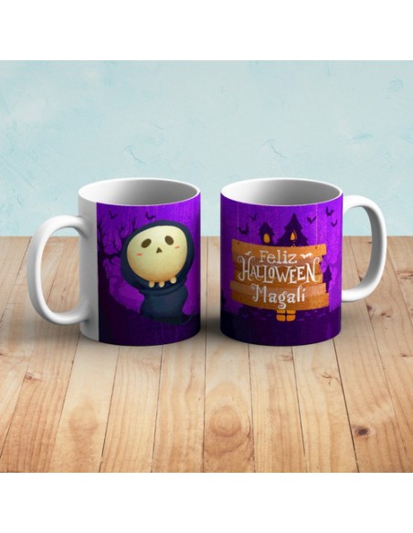 804534-MLA48022058995_102021,Taza Personalizada - Halloween - Chicos - Terror - Festejo