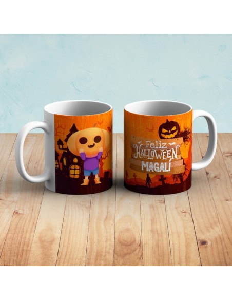641462-MLA48022288007_102021,Taza Personalizada - Halloween - Chicos - Terror - Festejo
