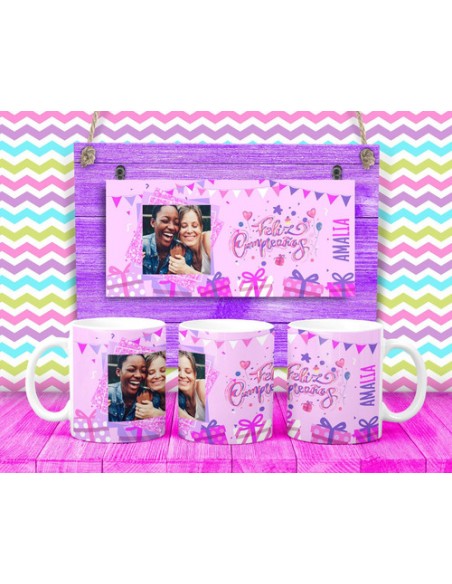 728651-MLA48008107336_102021,Taza Personalizada - Feliz Cumpleaños - Amor - Amistad -todo