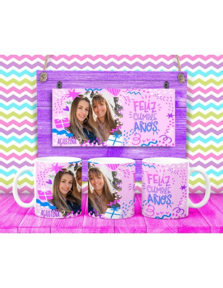 973967-MLA48008083505_102021,Taza Personalizada - Feliz Cumpleaños - Amor - Amistad -todo