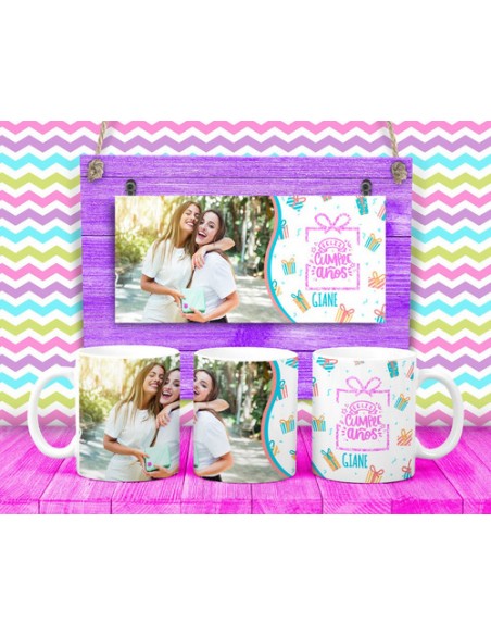 793521-MLA48008092410_102021,Taza Personalizada - Feliz Cumpleaños - Amor - Amistad -todo