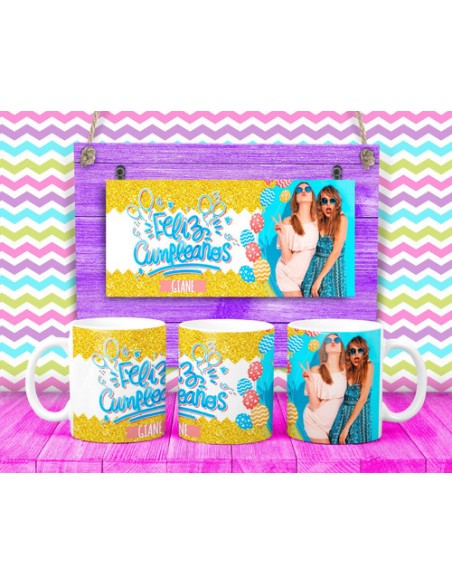 901303-MLA48008151010_102021,Taza Personalizada - Feliz Cumpleaños - Amor - Amistad -todo