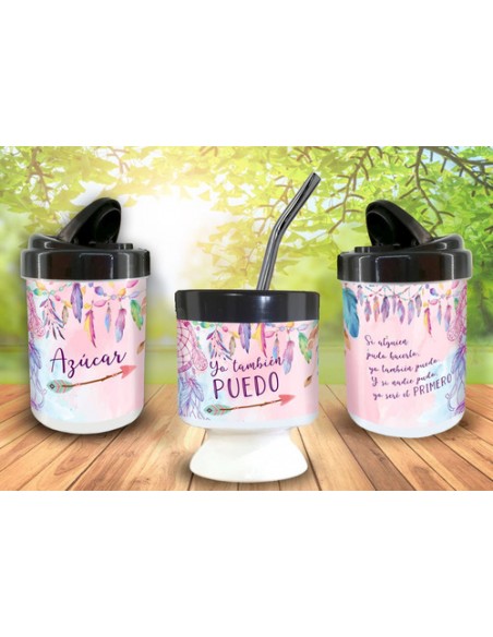 867466-MLA48009249611_102021,Set De Mate,mate,bombilla, Erbero,azucarero-día De La Madre