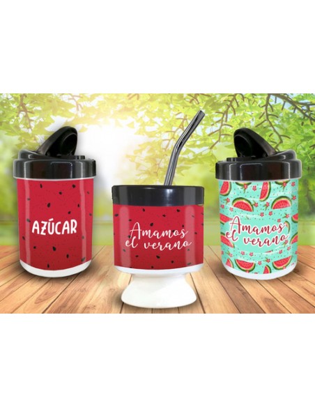 709019-MLA48009328108_102021,Set De Mate,mate,bombilla, Erbero,azucarero-día De La Madre