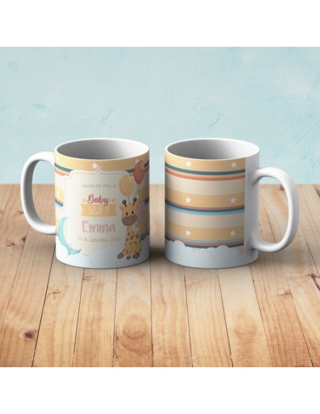 902704-MLA48062709126_102021,Taza Personalizada-baby Shower- Dibujos Tiernos - Nacimiento