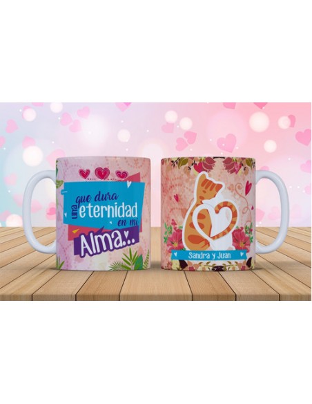 606396-MLA48008428742_102021,Taza Personalizada - Diseños Exclusivos -aniversarios - Amor